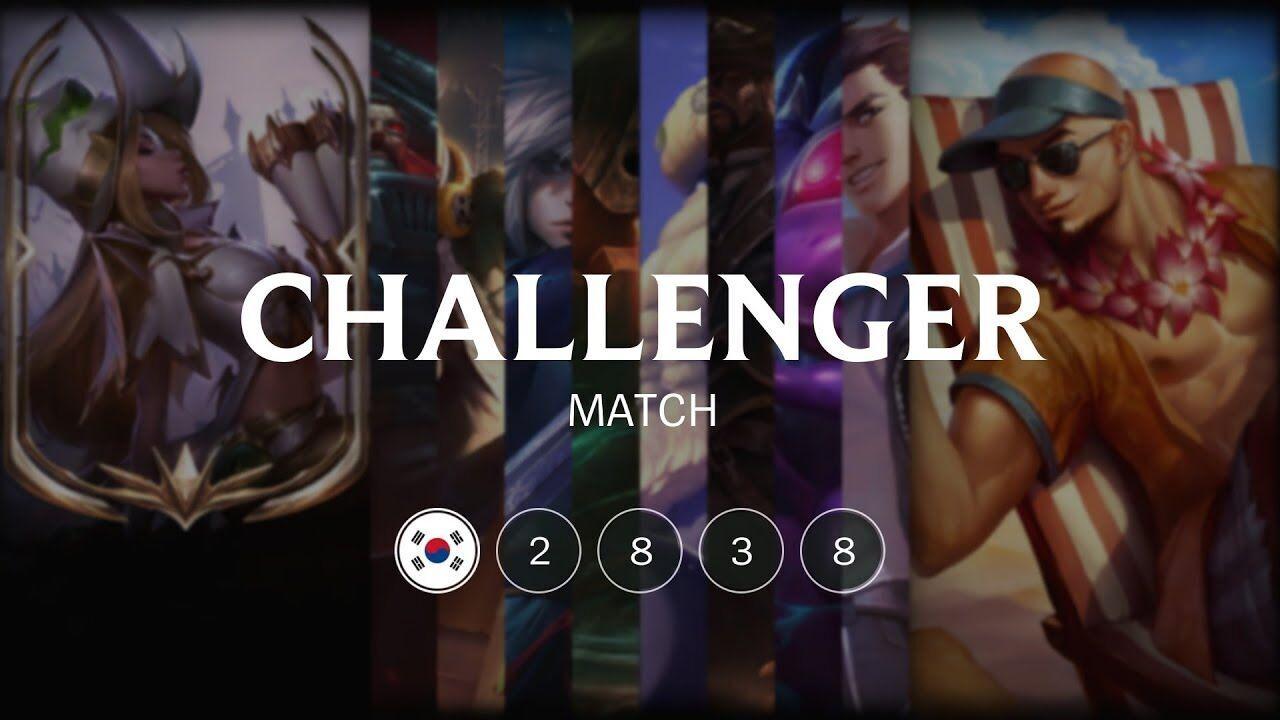 快速看完韩服质量局第2838期 LOL SoloQ Highlights